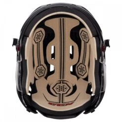 CCM Helm Combo TACKS 110 Schwarz -Bestes Hockey Geschäft art 12823 2 1280x1280