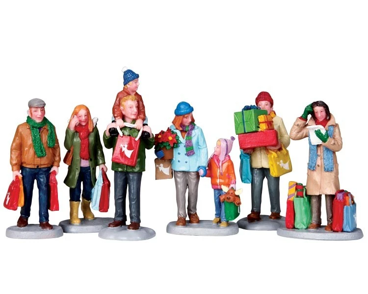 LEMAX - Holiday Shoppers 3 LEMAX - Holiday Shoppers