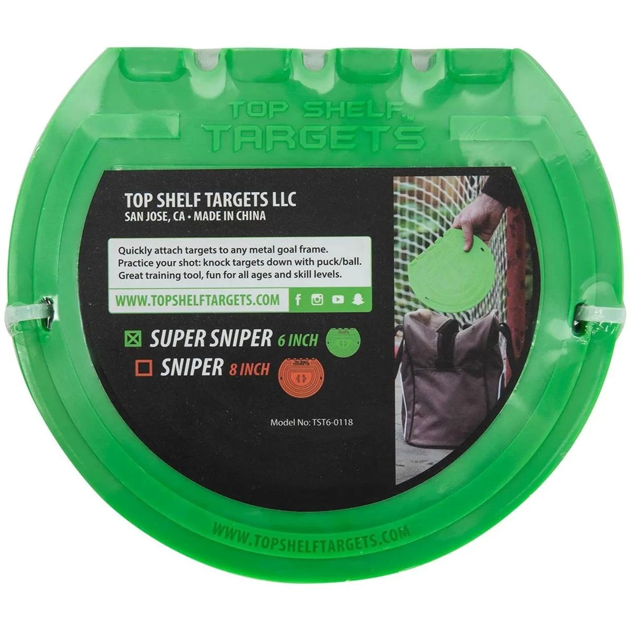 TOP SHELF Target 6 Inch 4er Pack Zielscheiben 4 TOP SHELF Target 6 Inch 4er Pack Zielscheiben – Bild 2